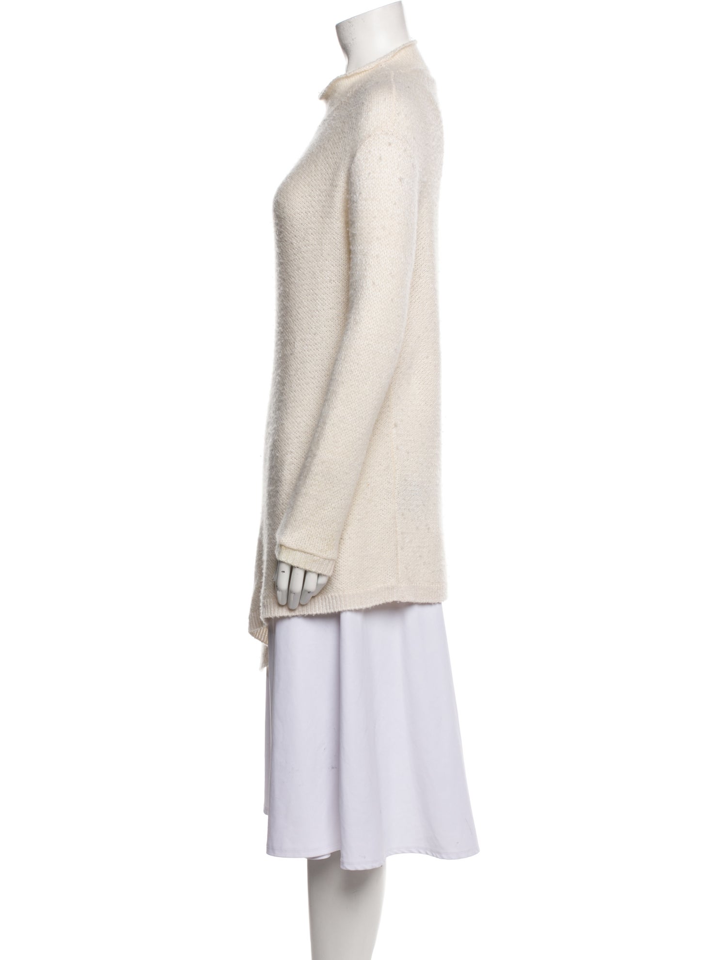 Ralph Lauren Purple Label Cashmere Mock Neck Sweater