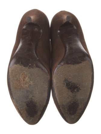 Ralph Lauren Collection Suede Slouch Boots