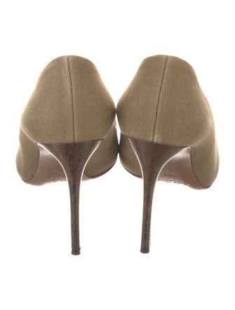 Ralph Lauren Collection Canvas Pumps