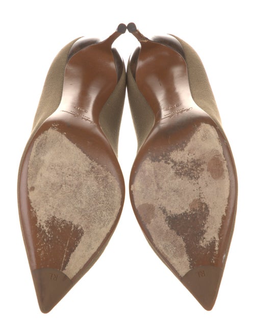 Ralph Lauren Collection Canvas Pumps