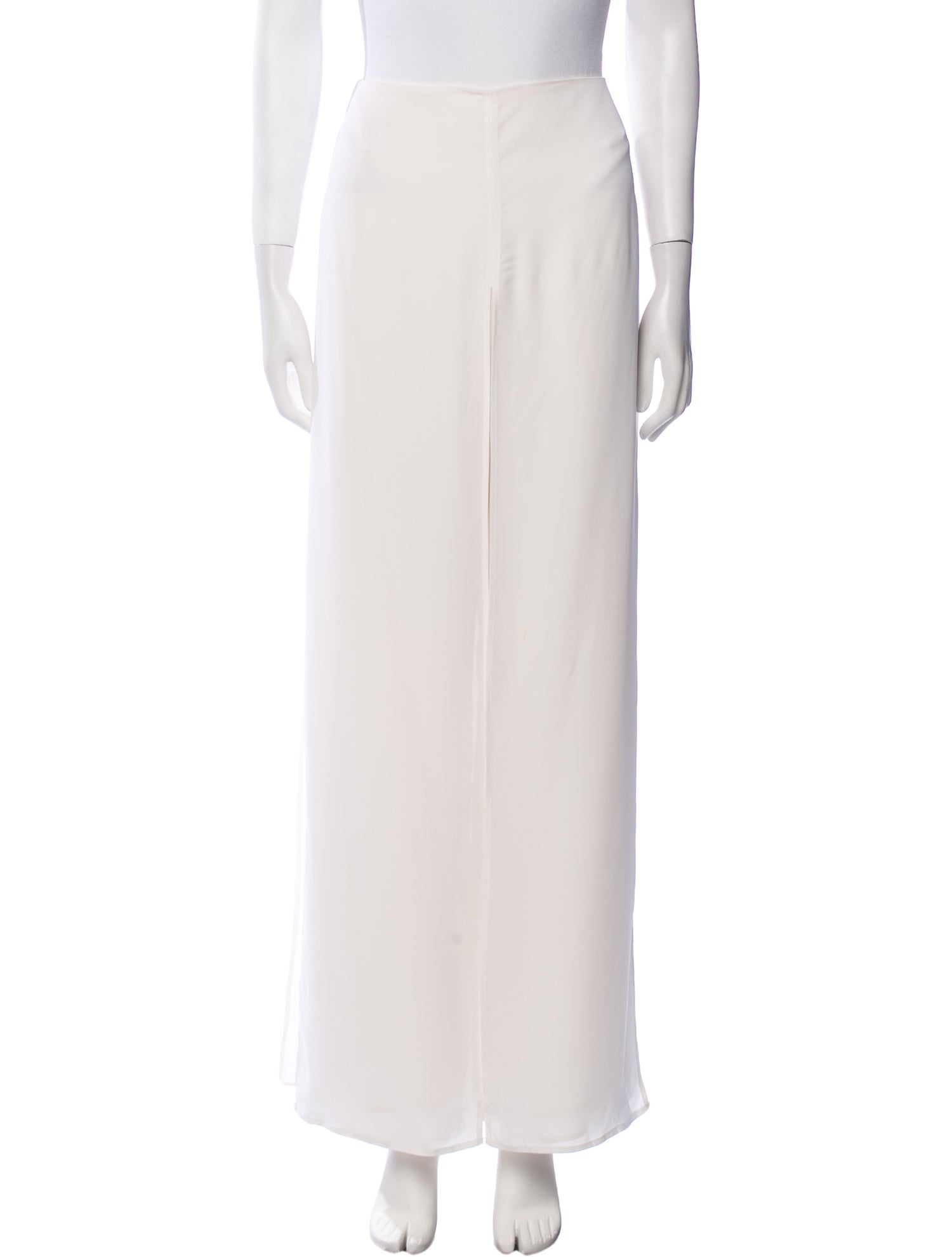Ralph Lauren Collection Silk Wide Leg Pants