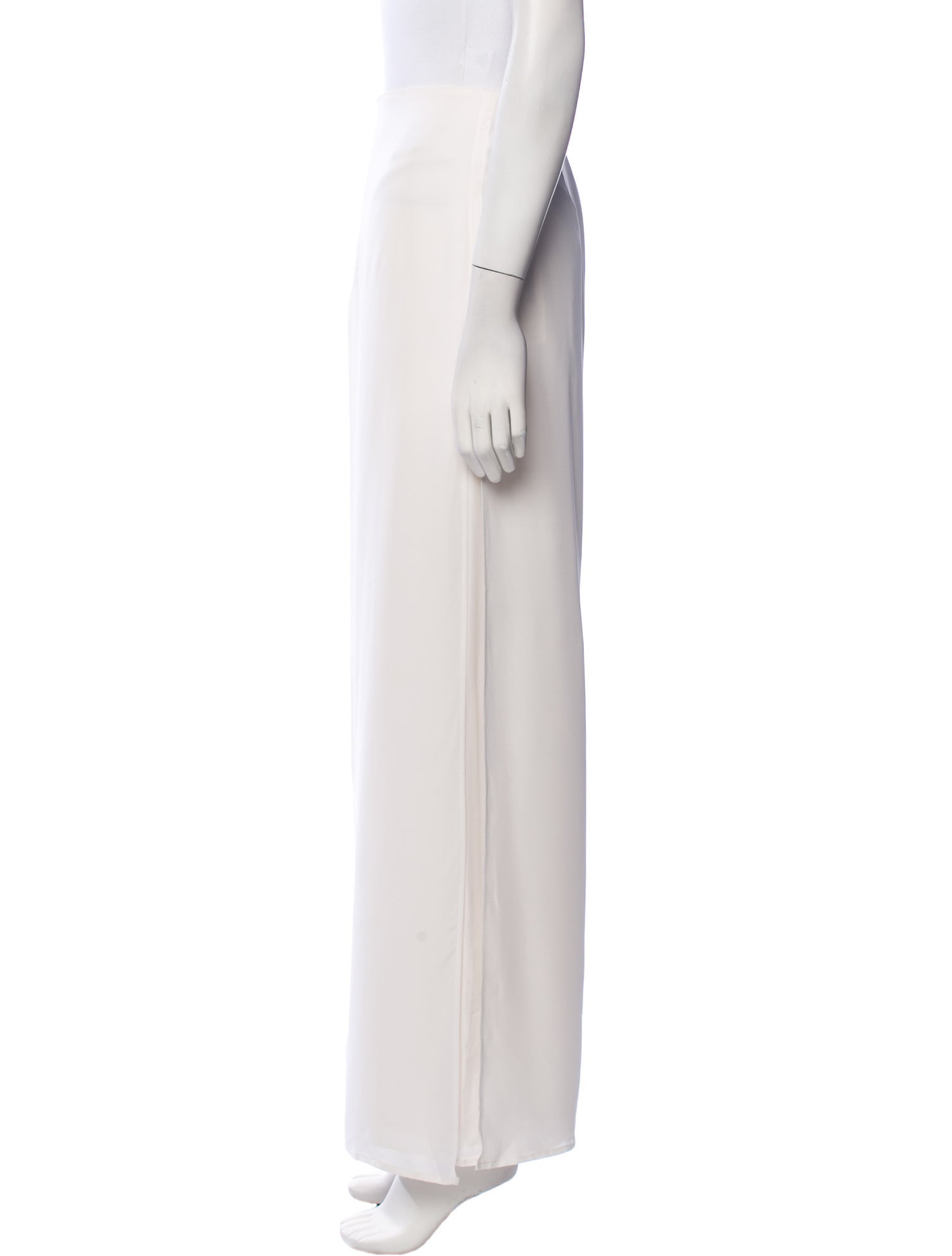 Ralph Lauren Collection Silk Wide Leg Pants