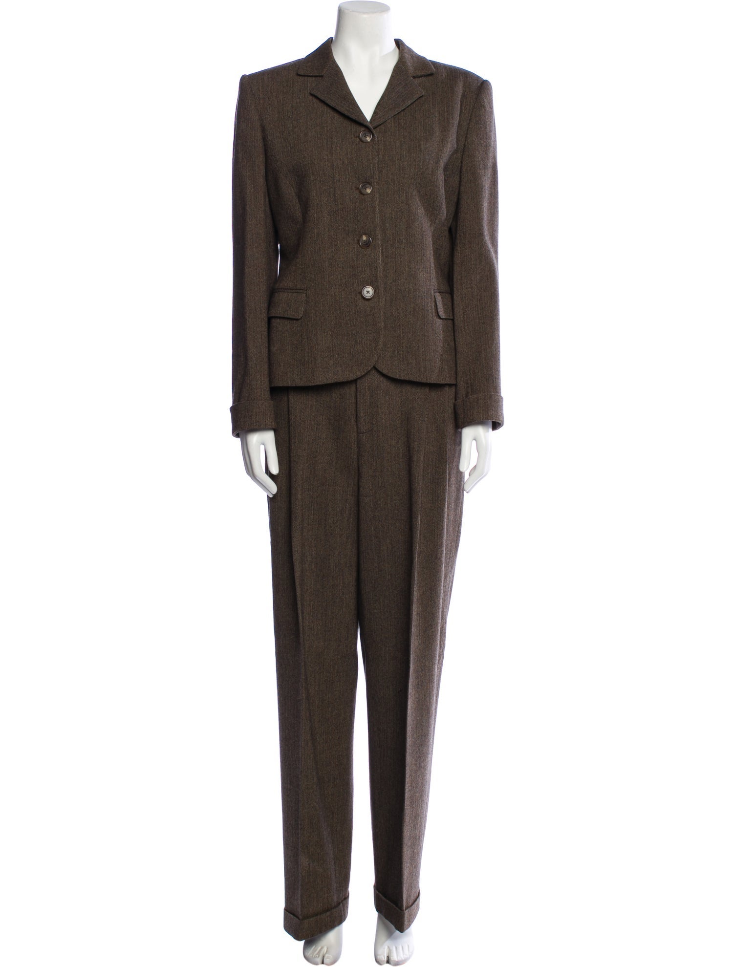 Ralph Lauren Collection Wool Pantsuit