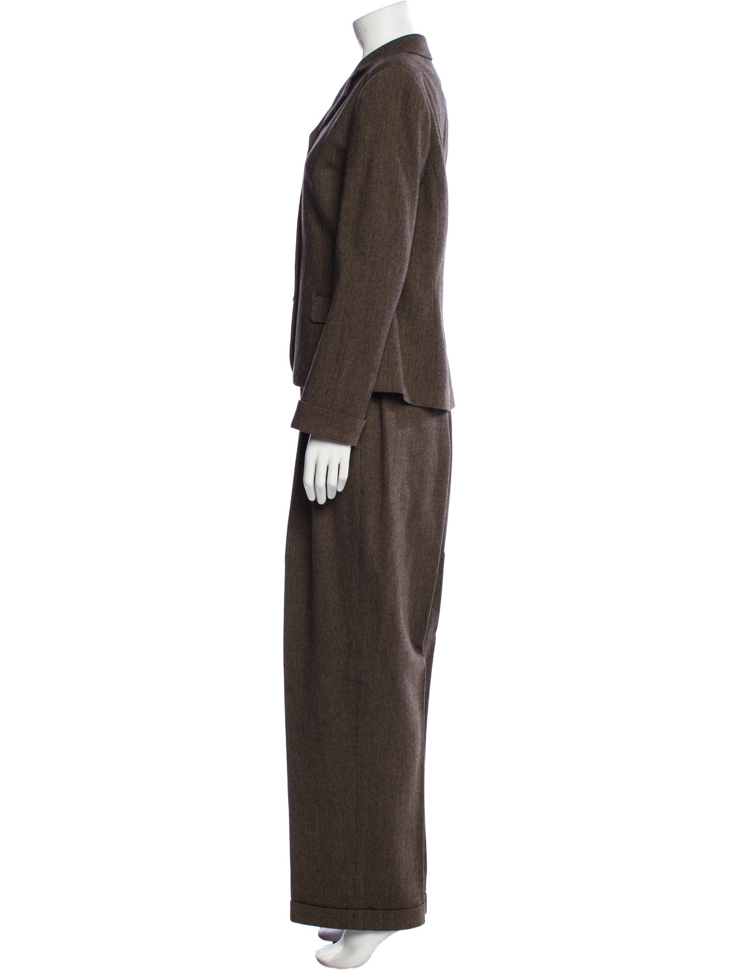 Ralph Lauren Collection Wool Pantsuit
