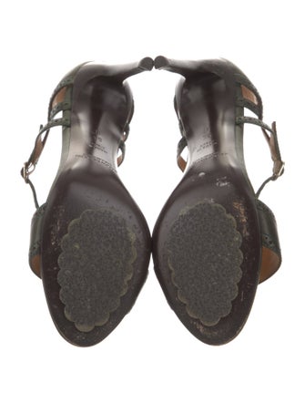 Ralph Lauren Collection Leather Sandals