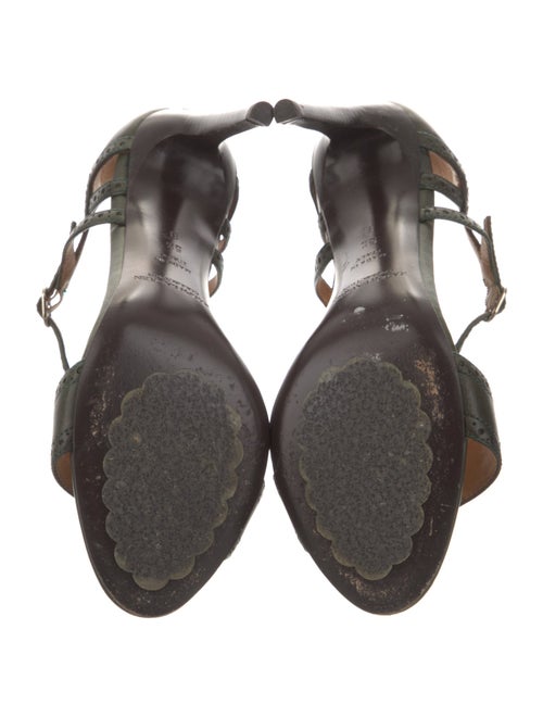 Ralph Lauren Collection Leather Sandals