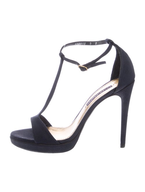 Ralph Lauren Collection T-Strap Pumps