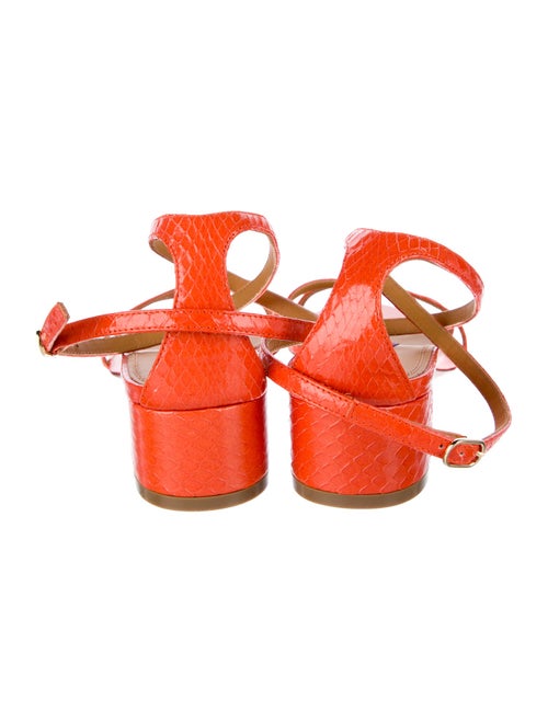 Ralph Lauren Collection Python Sandals