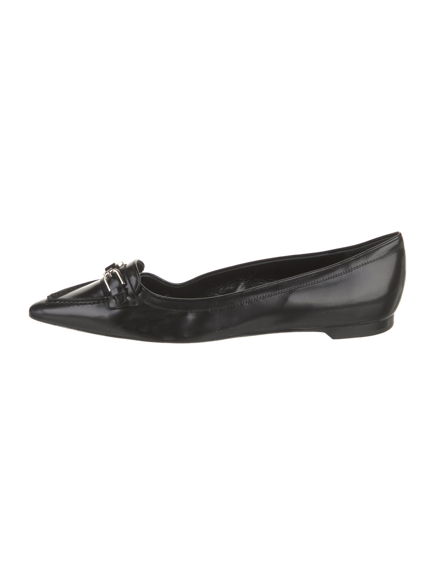 Ralph Lauren Collection Leather Ballet Flats