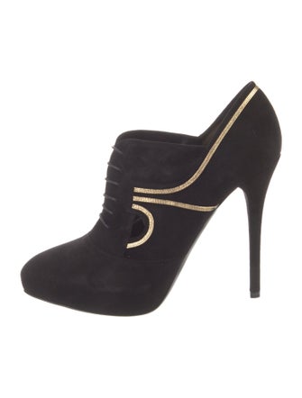 Ralph Lauren Collection Suede Lace-Up Boots