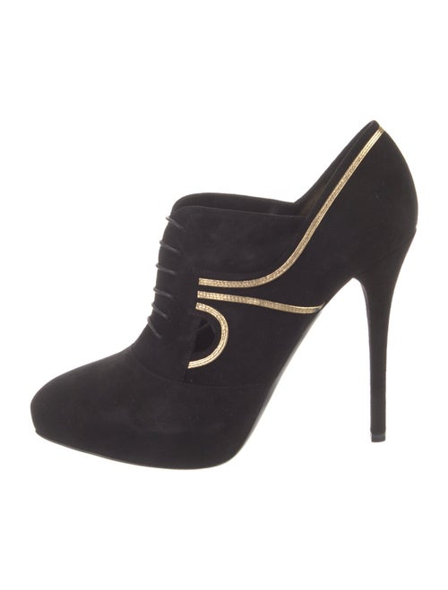 Ralph Lauren Collection Suede Lace-Up Boots