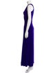 Ralph Lauren Collection V-Neck Long Dress