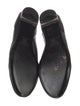 Ralph Lauren Collection Leather Whipstitch Trim Ballet Flats