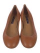 Ralph Lauren Collection Leather Ballet Flats