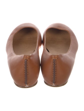 Ralph Lauren Collection Leather Ballet Flats