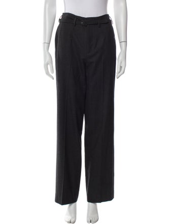 Ralph Lauren Collection Wool Straight Leg Pants
