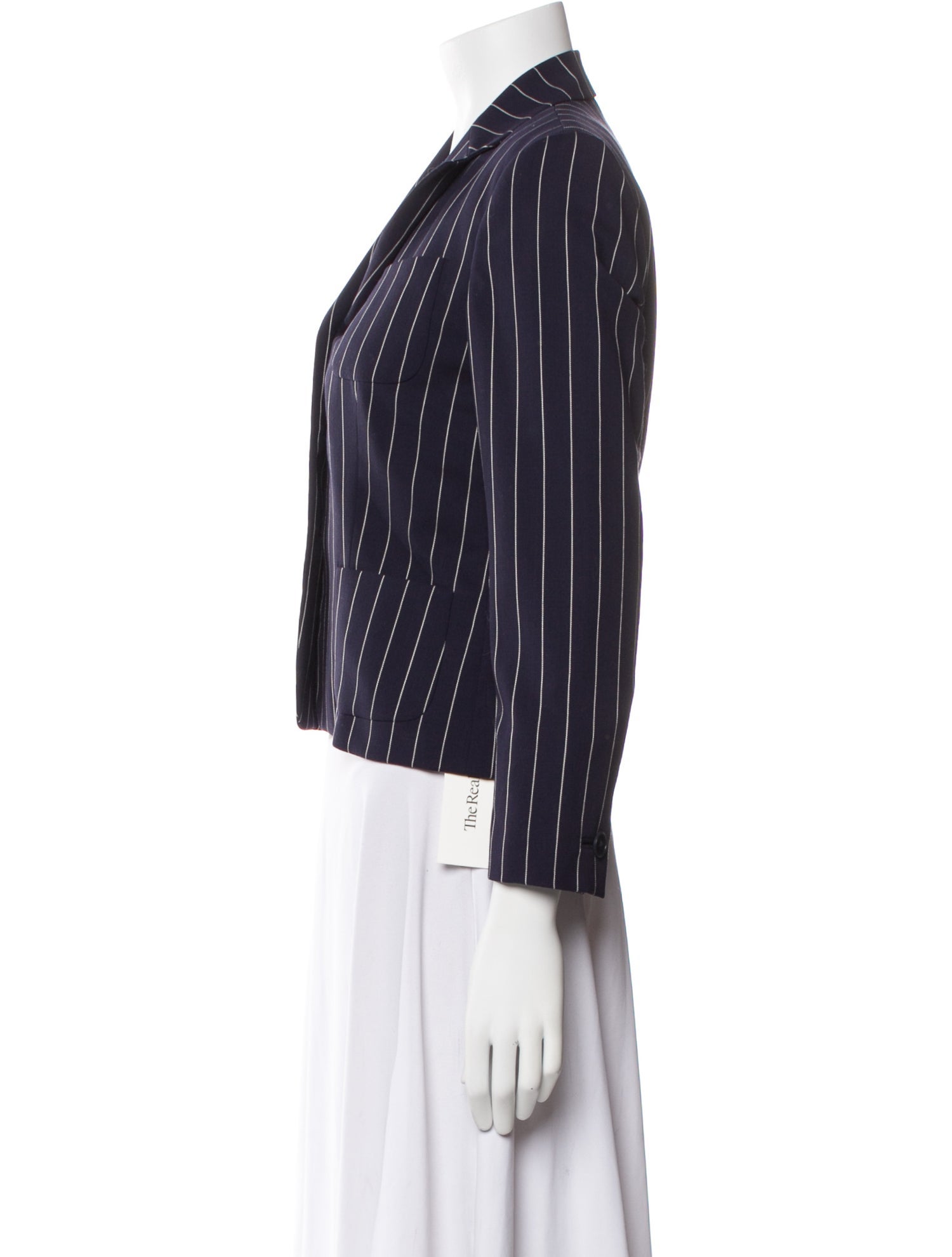 Ralph Lauren Collection Wool Striped Blazer