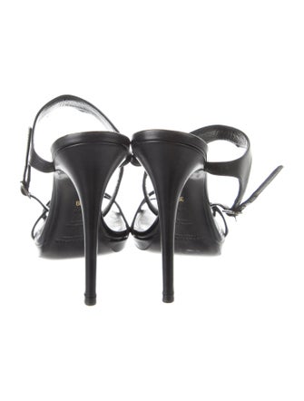 Ralph Lauren Collection Leather Sandals