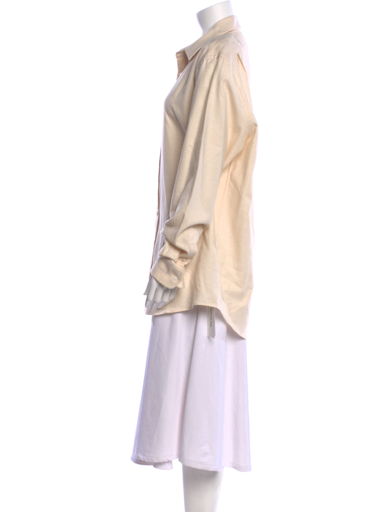 Ralph Lauren Collection Long Sleeve Button-Up Top