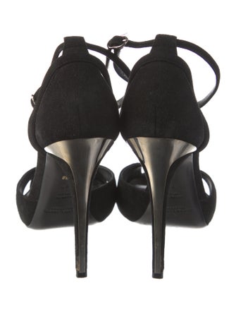 Ralph Lauren Collection Suede D'Orsay Pumps