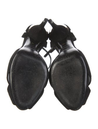 Ralph Lauren Collection Suede D'Orsay Pumps