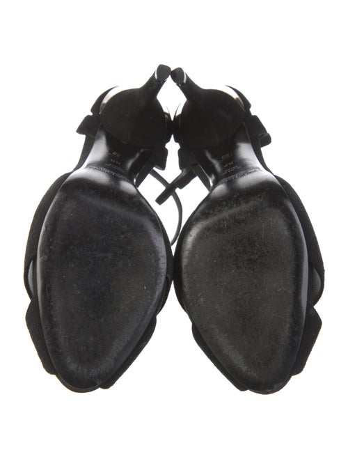 Ralph Lauren Collection Suede D'Orsay Pumps