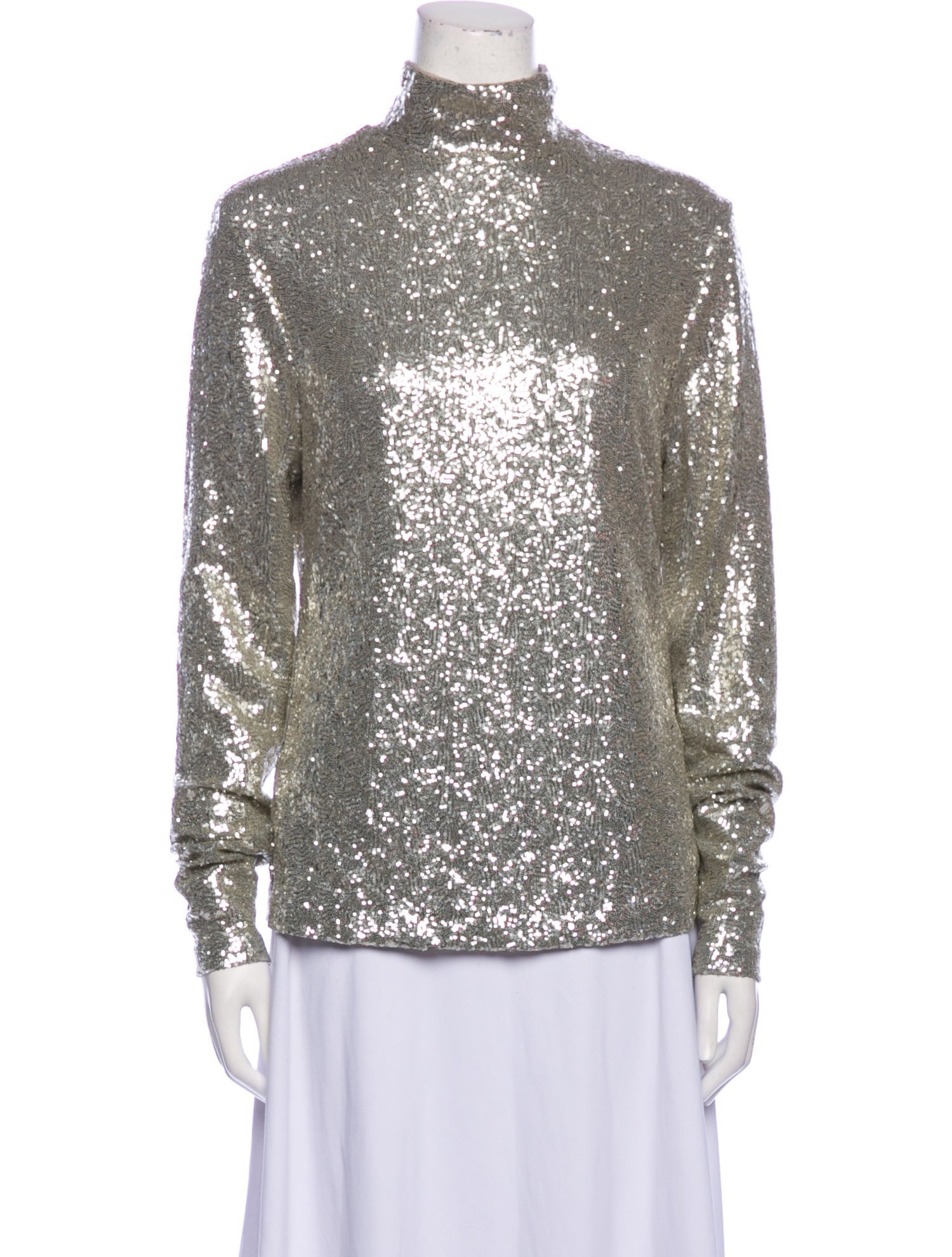 Ralph Lauren Collection Turtleneck Long Sleeve Blouse w/ Tags