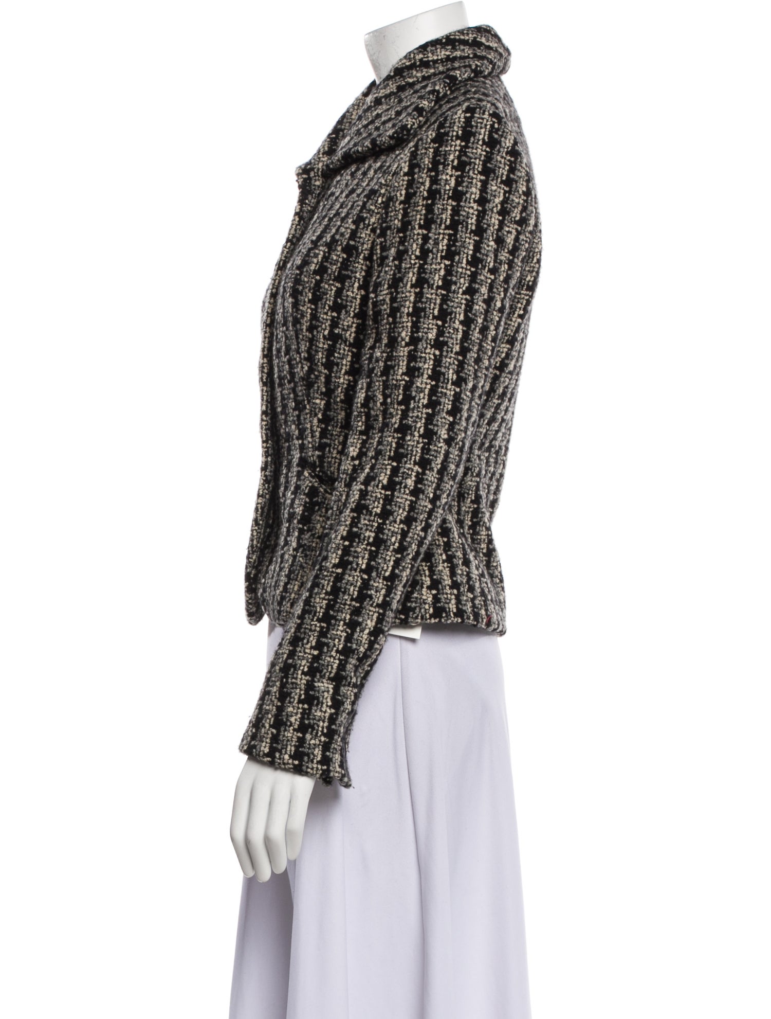 Ralph Lauren Collection Wool Tweed Pattern Blazer