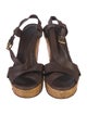 Ralph Lauren Collection Leather Slingback Sandals