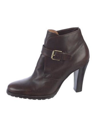 Ralph Lauren Collection Leather Printed Boots