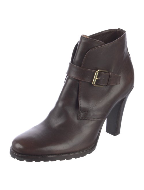 Ralph Lauren Collection Leather Printed Boots