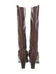 Ralph Lauren Collection Leather Studded Accents Riding Boots