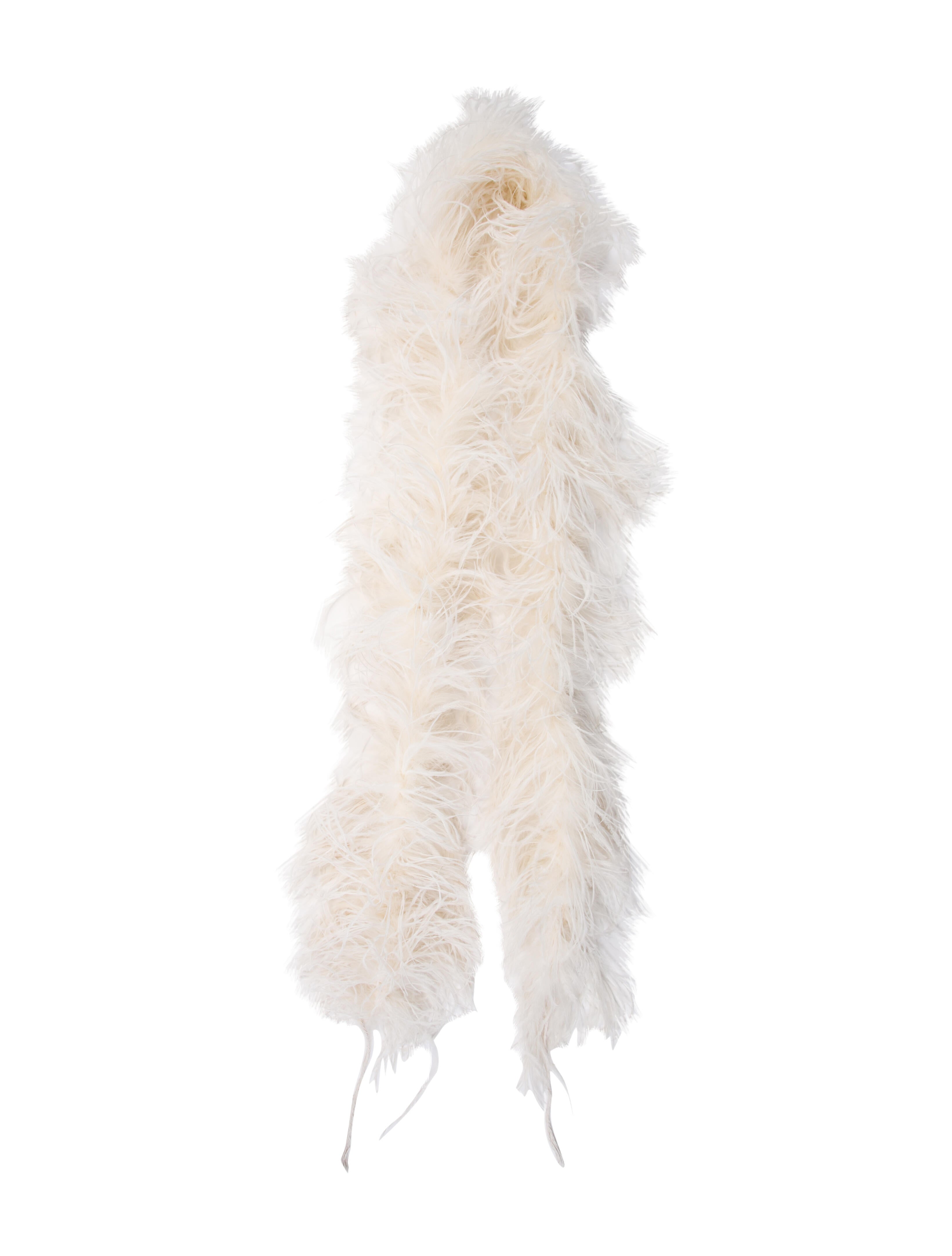 Ralph Lauren Collection Ostrich Scarf