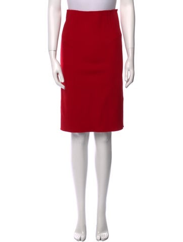 Ralph Lauren Collection Skirts Pleated Accents Knee-Length Skirt US 0 | XS