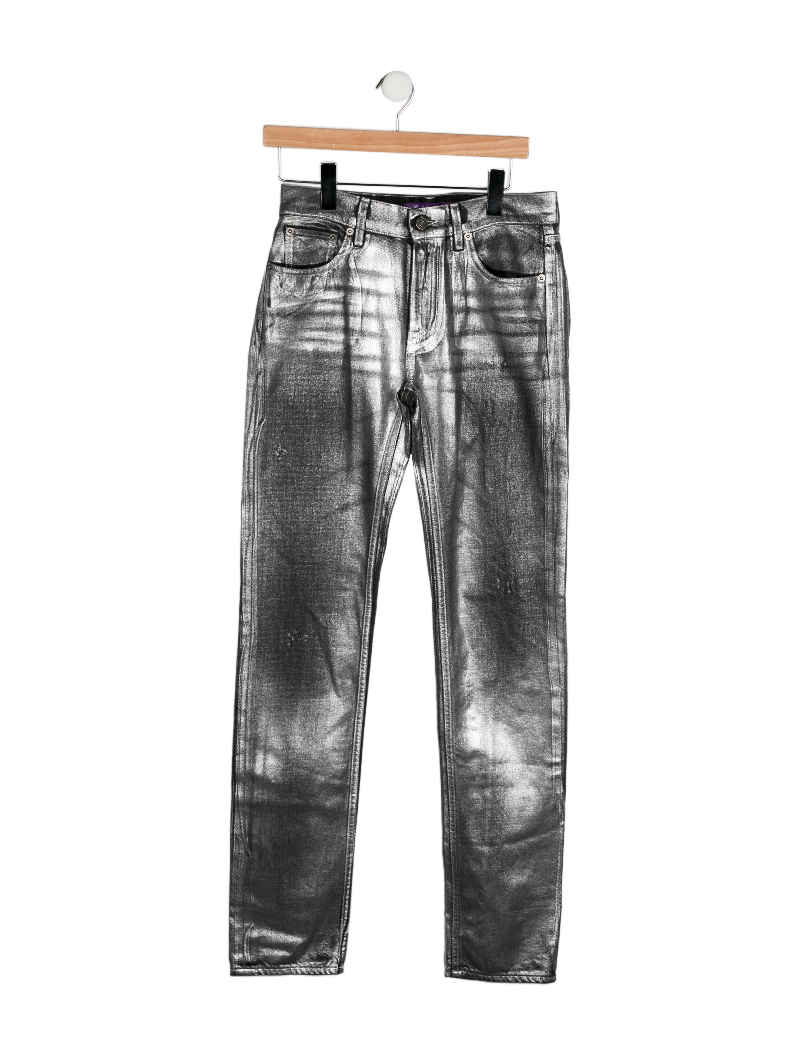 Ralph Lauren Collection Mid-Rise Straight Leg Jeans