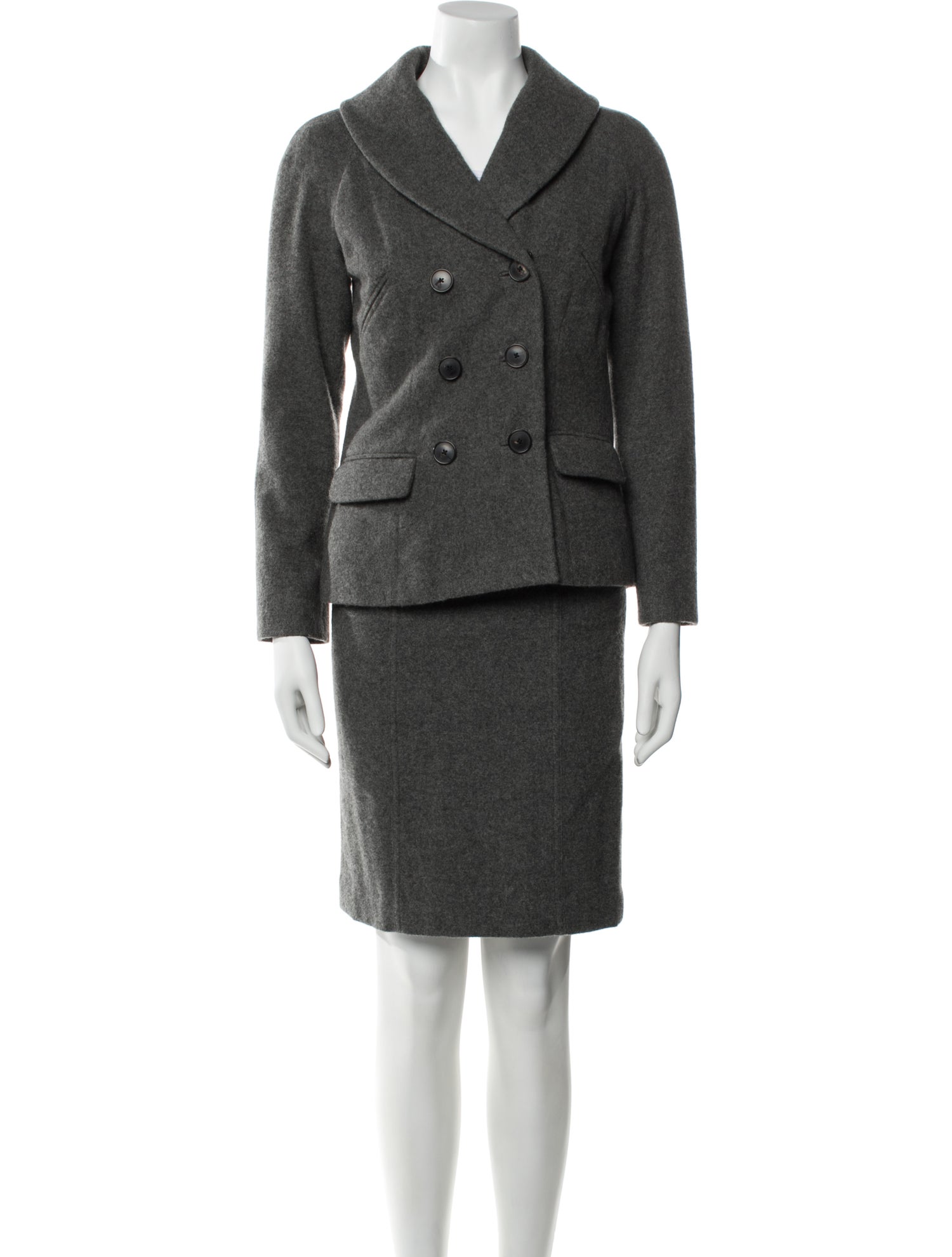 Ralph Lauren Collection Cashmere Skirt Suit