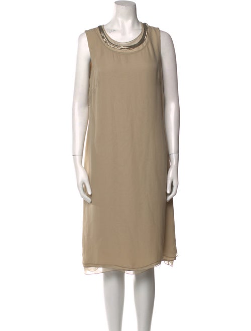 Ralph Lauren Collection Silk Midi Length Dress