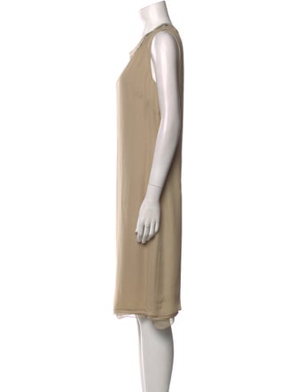 Ralph Lauren Collection Silk Midi Length Dress