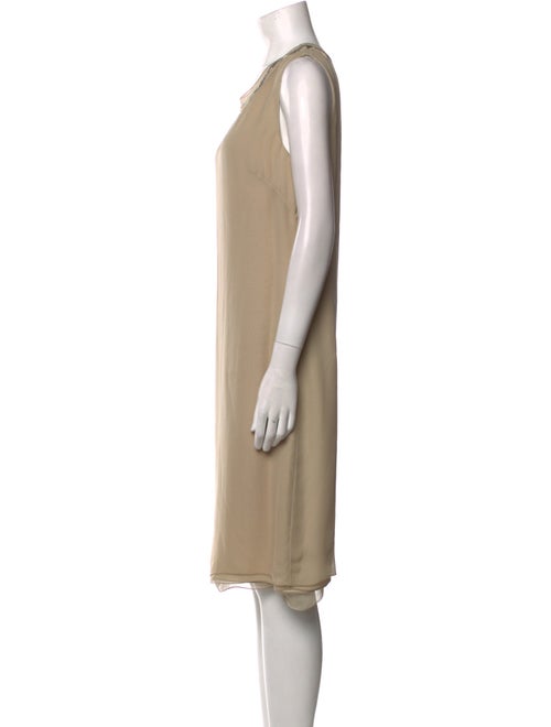 Ralph Lauren Collection Silk Midi Length Dress