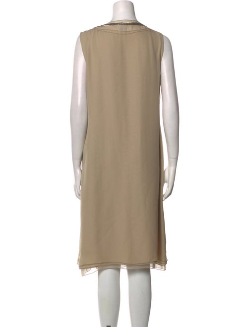 Ralph Lauren Collection Silk Midi Length Dress