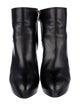 Ralph Lauren Collection Leather Chain-Link Accents Lace-Up Boots