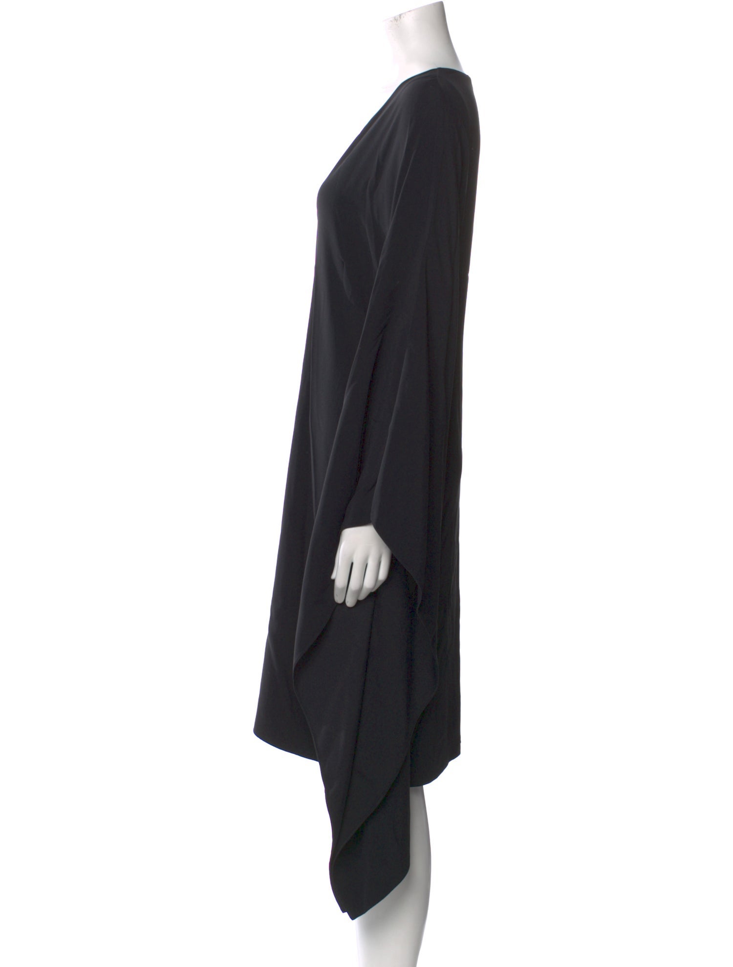 Ralph Lauren Collection V-Neck Midi Length Dress