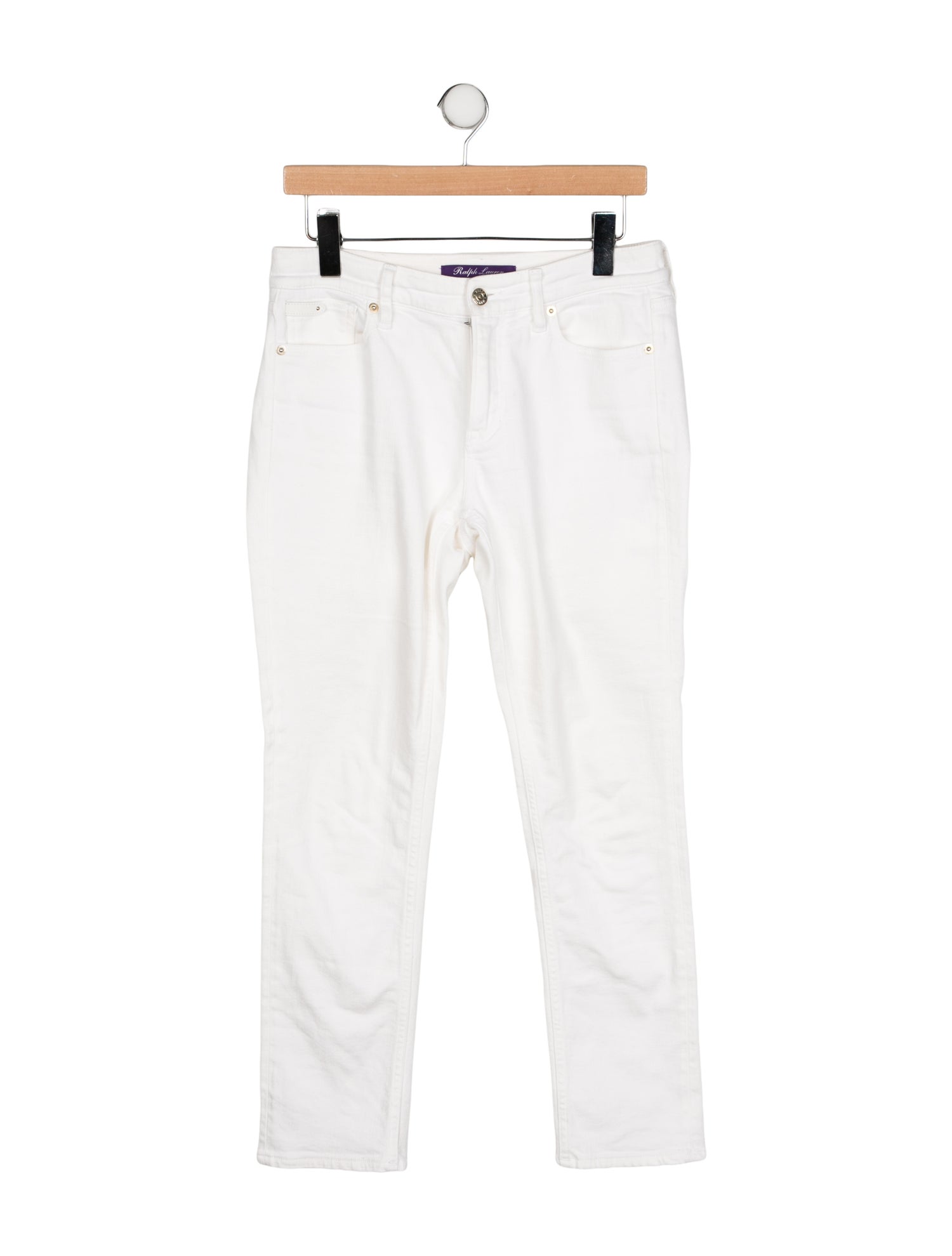 Ralph Lauren Collection Mid-Rise Skinny Leg Jeans