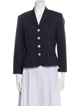 Ralph Lauren Collection Wool Striped Blazer