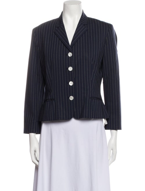 Ralph Lauren Collection Wool Striped Blazer