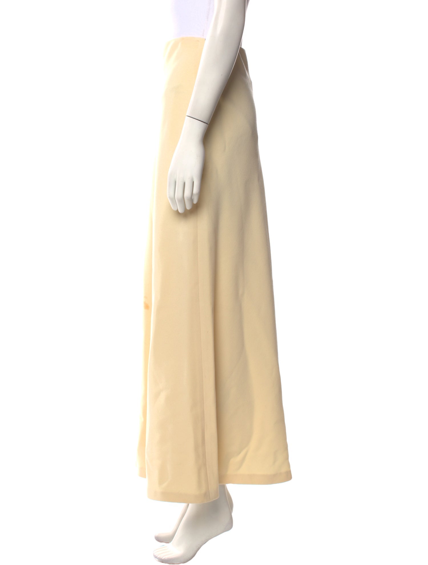 Ralph Lauren Collection Wool Midi Length Skirt