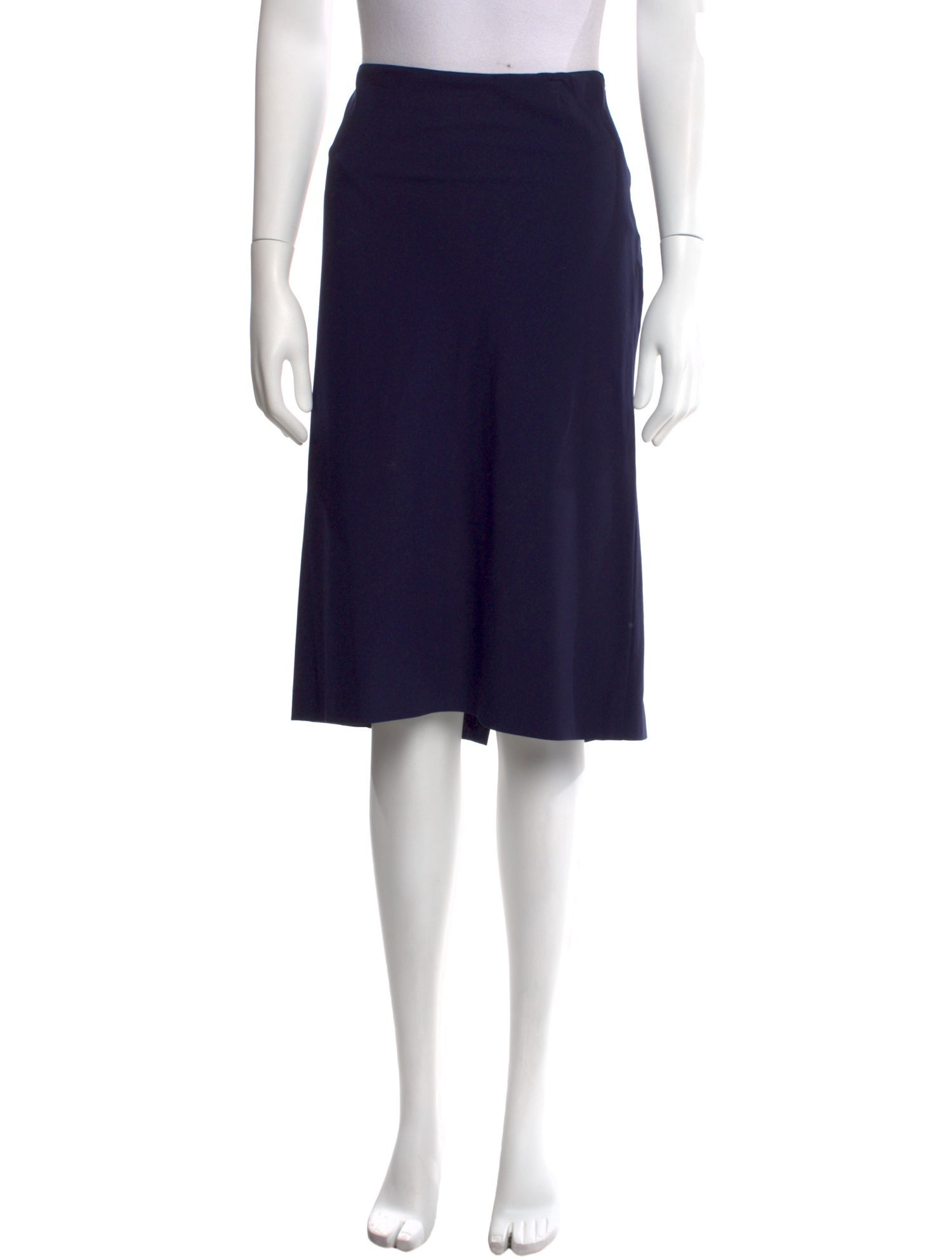 Ralph Lauren Collection Wool Knee-Length Skirt