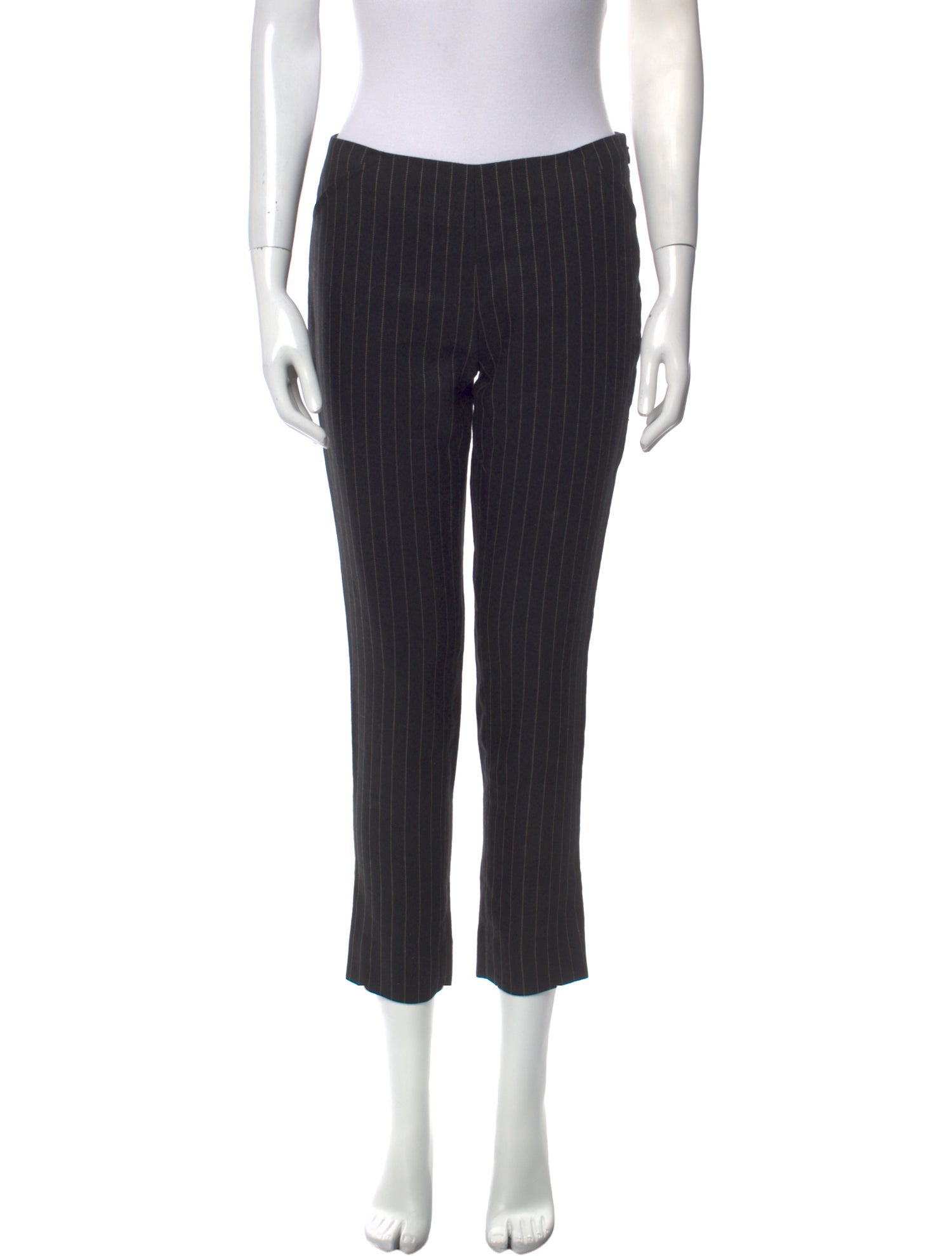 Ralph Lauren Collection Linen Straight Leg Pants