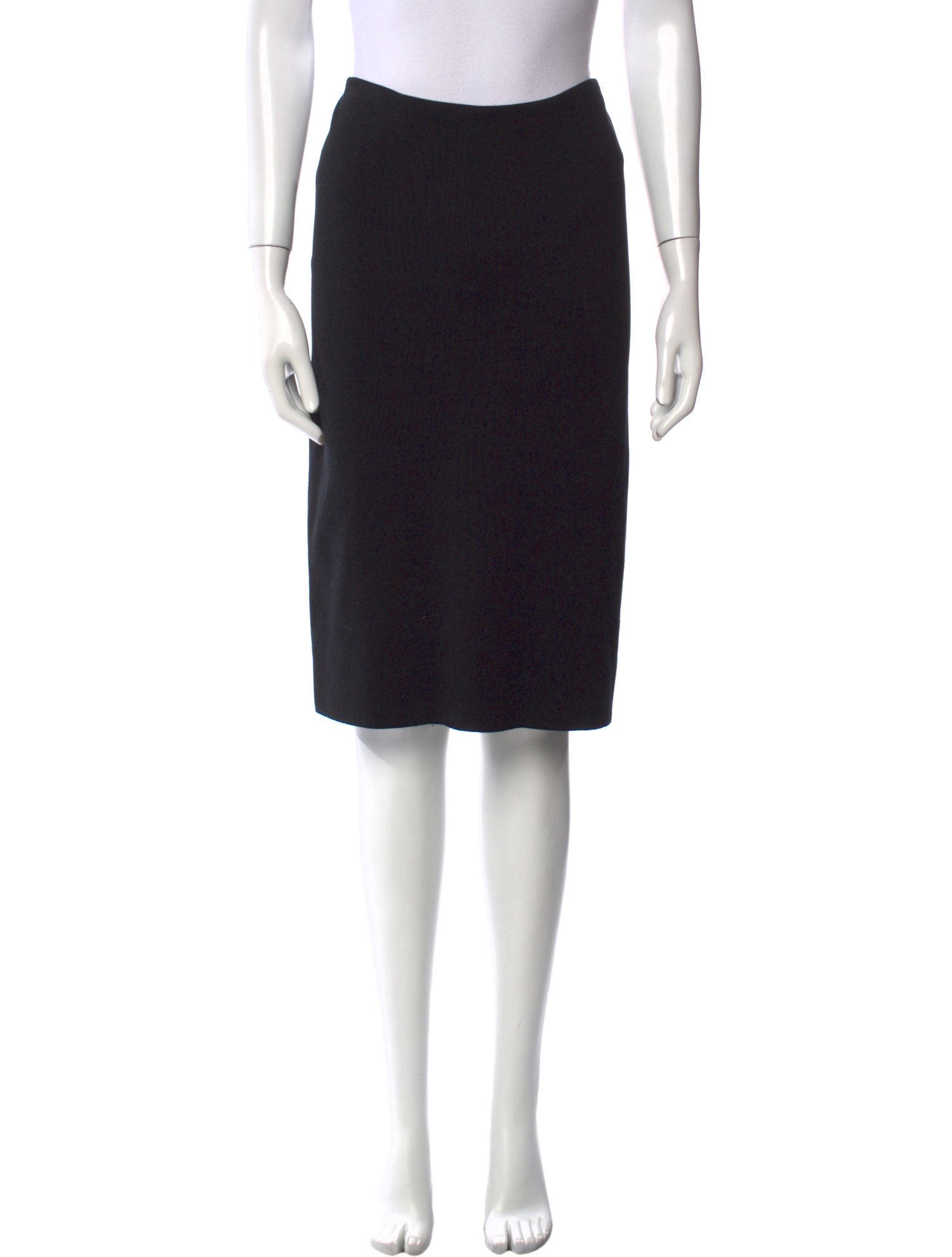 Ralph Lauren Collection Silk Knee-Length Skirt