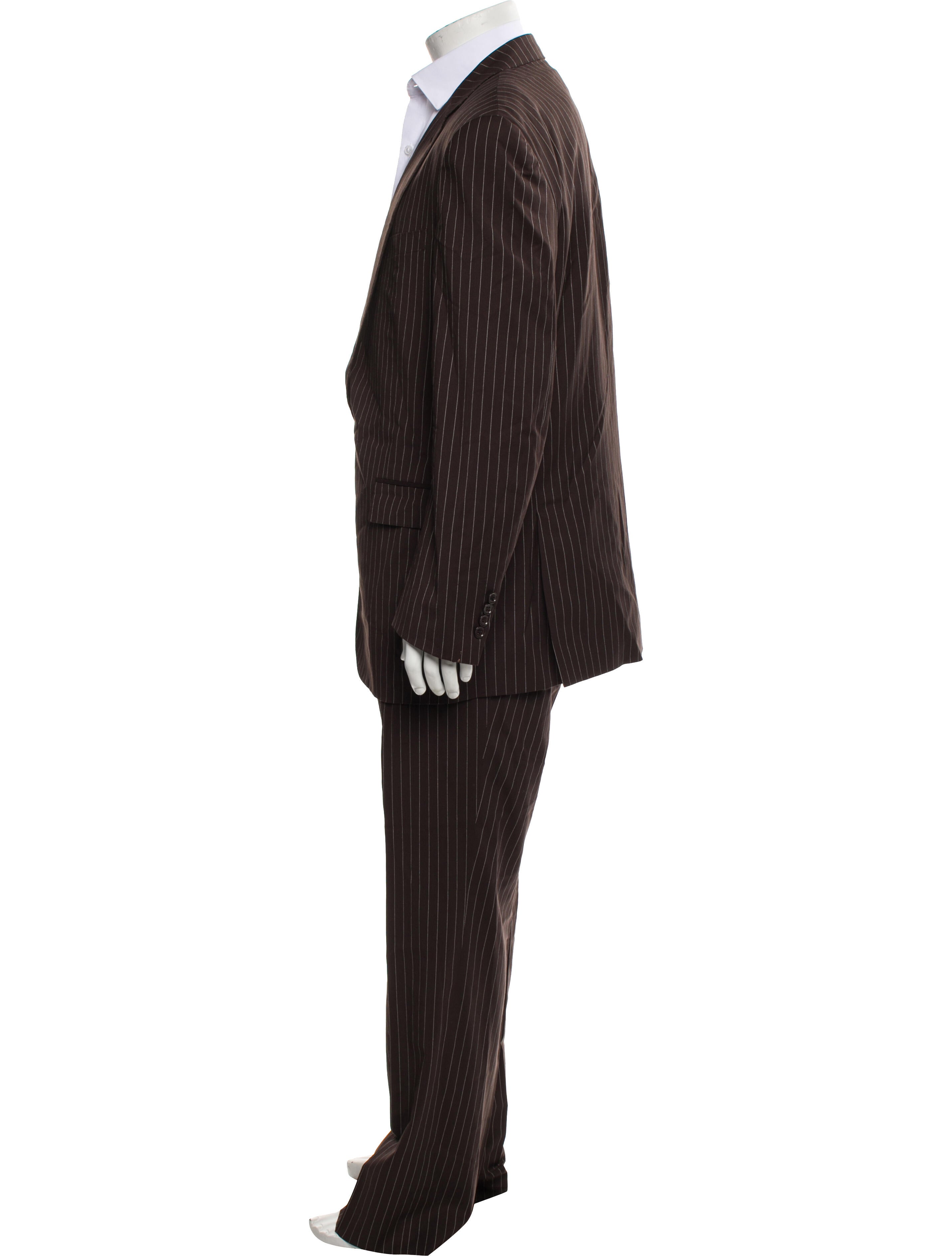 Ralph Lauren Black Label Wool Striped Two-Piece Suit